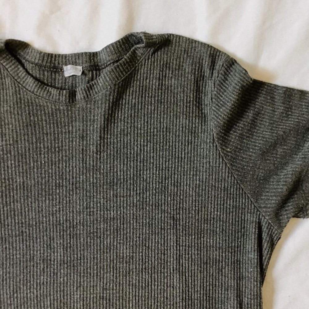 grey t shirt dress